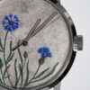 Montre Cime, Bleuets, collection Floralia, 40 mm