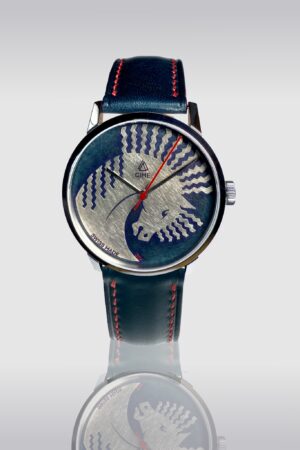Montre Cime, Aethon Bleu des abysse, Collection Bestiarius, 40 mm