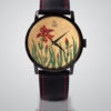 Montre Cime, Iris, collection Floralia, 40 mm